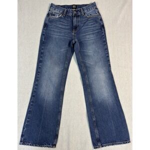 BDG Urban Outfitters Loose Bootcut Jeans Women 25 (27x30.5) Blue Denim Y2K Baggy